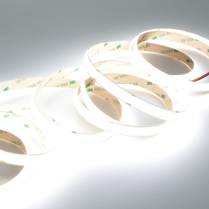 LED pásek DOUBLE COB 24V / 640LED / 18W / 6000K / IP20 / 12mm / PRO+